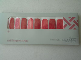 Nail Polish Strips (new) Jamberry COSTA CORAL - £13.49 GBP
