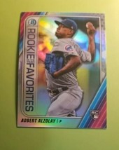 2020 Bowman Chrome Adbert Alzolay Rookie Of The Year Favorites Free Shipping - £1.40 GBP