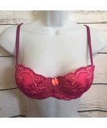 Neu Look hot pink neon orange lace bra 34C - €11,65 EUR