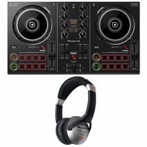 Pioneer DDJ-200 Portable Smartphone Tablet PC/Mac DJ Controller with Headphones - £202.01 GBP