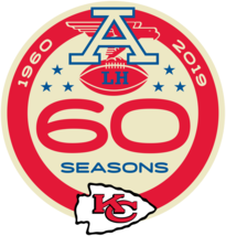 AFL NFL Kansas City Chiefs 60 Seasons 1960-2019 Hoodie XS-5XL, LT-4XLT New - £26.79 GBP+