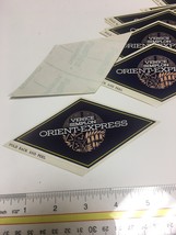 Orient Express sticker &quot;NEW&quot; Venice Simplon Train Luggage label transpor... - $6.00