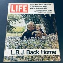 VTG Life Magazine May 21 1972 - Lyndon B. Johnson Back Home / Harold Wilson - £10.55 GBP