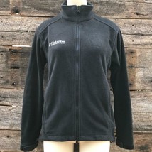 Columbia Fleece Jacket s Women&#39;s Full Zip Black Size S - $19.79