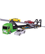 Double Decker Car Transporter With 3 Diecast Car Models, Motormax - €51,13 EUR