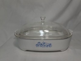 Corning Ware Casserole Made Sears MW-16 8467320 Browning Dish with Lid V... - $17.46