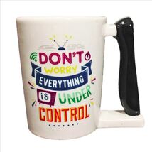 Remote Control Handle Ceramic Coffee Cup Mug 12oz. - $10.88 Remote Control Handle Ceramic Coffee Cup Mug 12oz. - $10.88