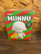Kidrobot Mini Munny Ornament Edition 4” Blank White Vinyl Figure Diy Mib New - $18.07