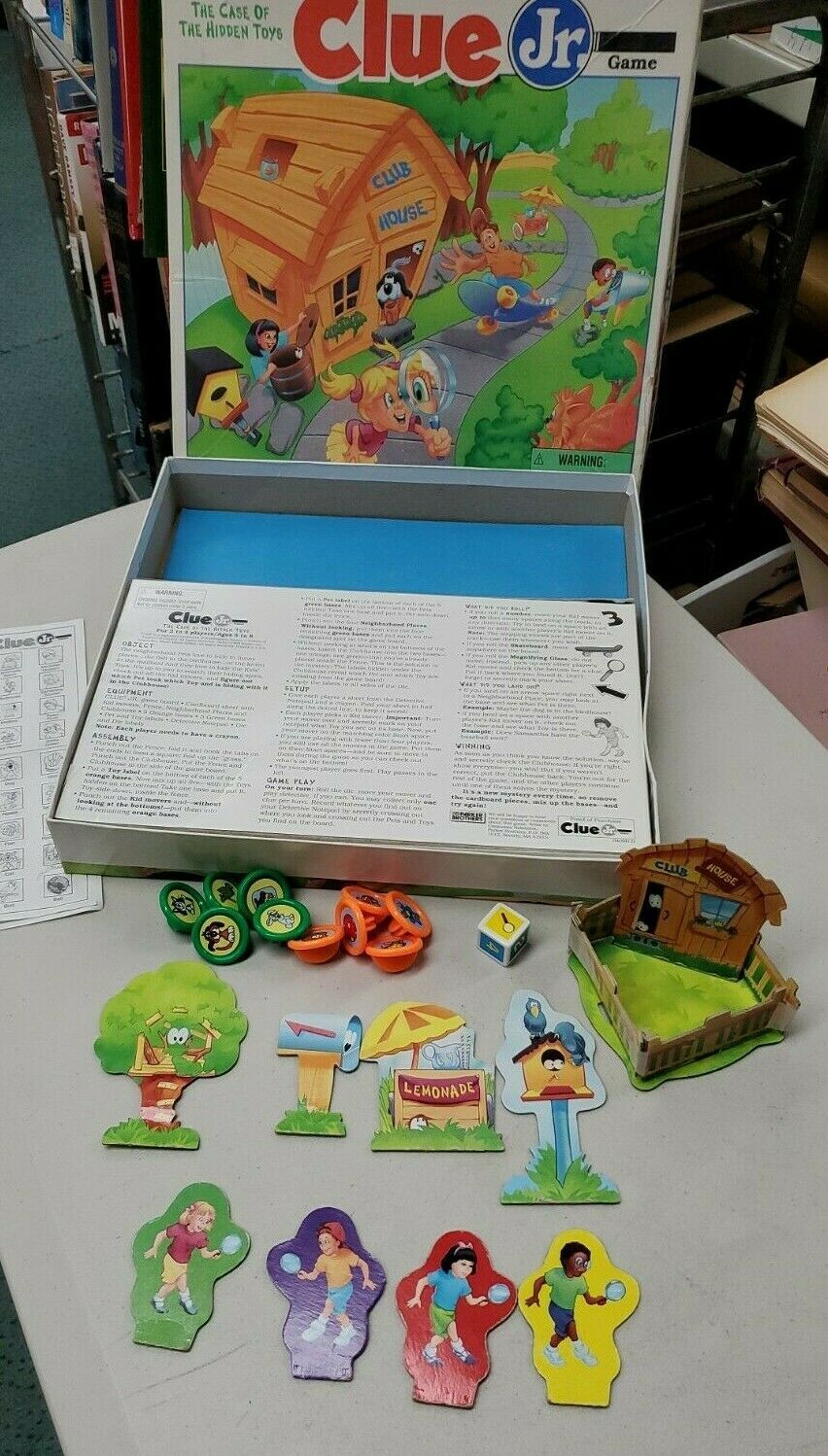 Clue jr the case of 2024 the hidden toys detective notepad