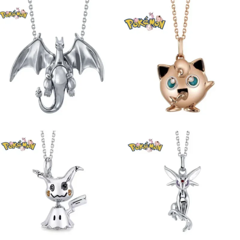 Pokemon Mimikyu Charizard Eevee Psyduck Gengar Cartoon Anime Figure Toys Fashion - £12.32 GBP+