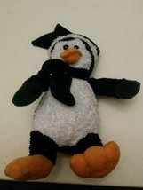 000  Black Penguin Stuffed Plushie  8.5&quot;  Best Made Toys LTD Canada  Stu... - £7.95 GBP