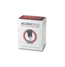 ACURA PLUS Blood Glucose Test Strips 50EA - £23.51 GBP