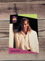 MICHAEL BOLTON 1991 PROSET SUPERSTAR MUSIC CARDS #34 - $1.50