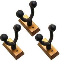 NEW 3-Pack Pieces Guitar Hanger Stand Holder Hooks Display Wall Mount Heavy Duty - £29.25 GBP