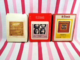 1972 Steppenwolf + 1975 Bachman-Turner Overdrive + 1972 Rare Earth  8Track Tapes - £14.39 GBP