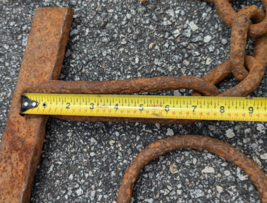 Antique Log Logging Boom Tie Chain 15+lb. image 10