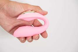 Harmonie Rechargeable Remote Silicone Bendable  Vibrator - Pink - $102.48