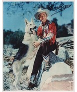 Roy Rogers Cowboy Western Film 10x8 Hand Signed Photo &amp; COA - $24.99
