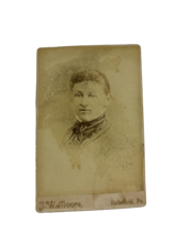 1887 Cabinet Card Photo J W Moore Photo Studio at Bellefonte Pennsylvania - £9.53 GBP