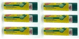 CARMEX DAILY CARE WINTERGREEN LIP BALMS 6 PACK NEW - $19.79