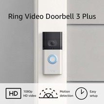 Certified Refurbished Ring Video Doorbell 3 Plus – Enhanced, Easy Instal... - £104.70 GBP