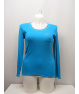 Jenni by Jennifer Moore Ladies Sleepshirt Long-Sleeve Turquoise Size XL - £19.80 GBP