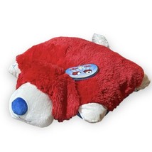 NWT Pillow Pets Plush USA Patriotic Flag Red White Blue Nose Puppy Dog Soft 18&quot; - £23.70 GBP