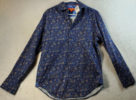 Tallia Shirt Womens Small Multi Floral Cotton Long Sleeve Collared Button Down - £16.98 GBP