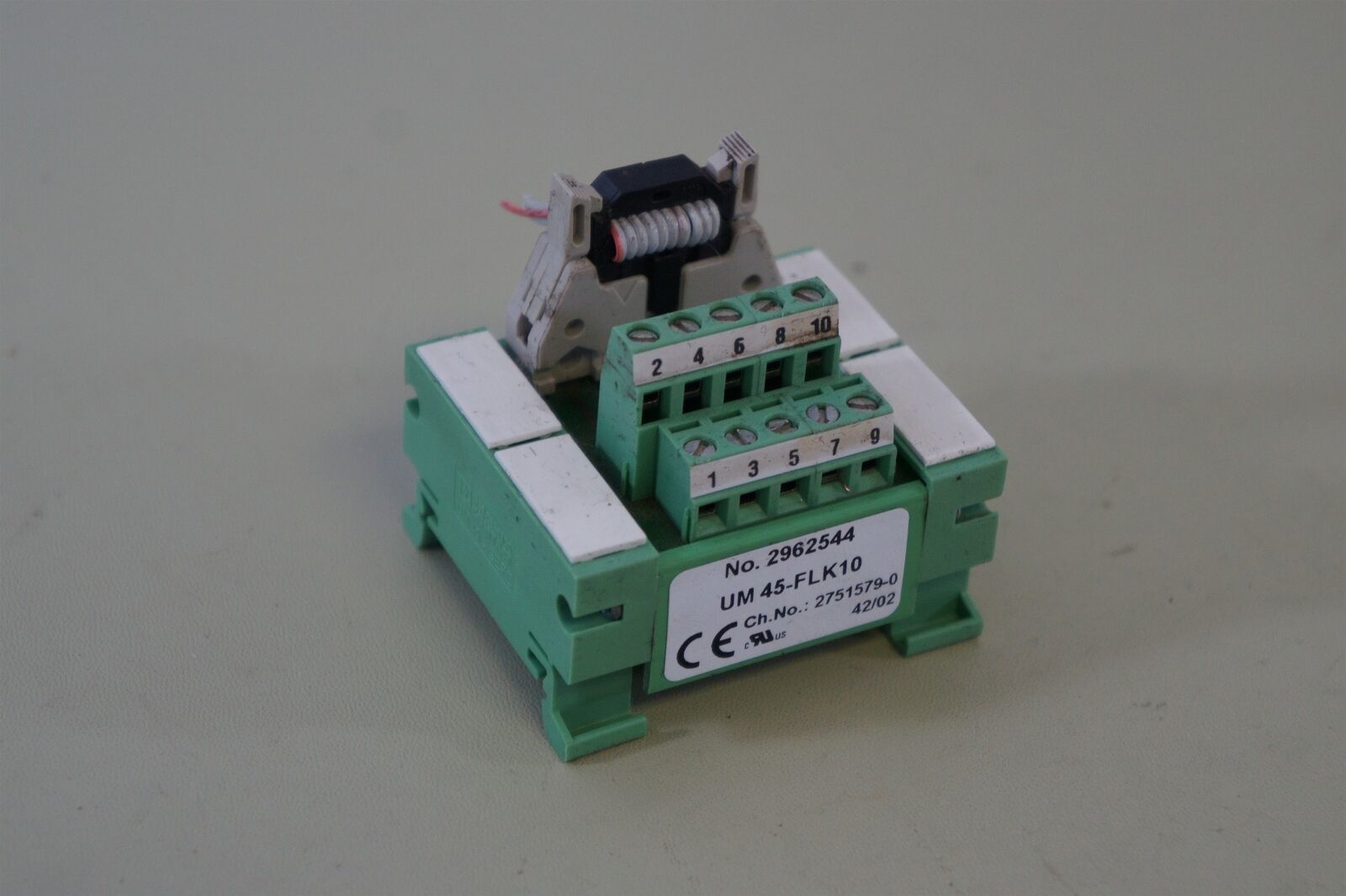 Phoenix Contact UM 45-FLK10 Passive Interface Module - $68.57
