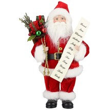 Boston International Checking It Twice Santa Figurine 11&quot; - $105.00