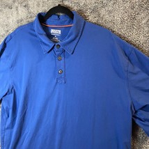 Duluth Trading Shirt Mens Extra Large XL Bule Polo Outdoors Work Casual Comfort - £6.78 GBP