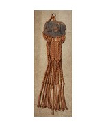 Unique Macrame Wall Hanging 45” Long Mid Century Retro Decor See Pictures - $586.97 MXN