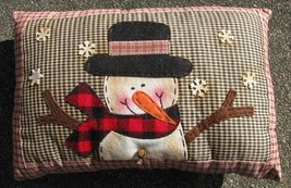 Christmas Decor Pillow  34690SP-Snowman Pillow  - $10.95