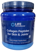 Collagen Peptides Life Extension Skin Joints Eyes Wrinkles Support Multi Powder - $26.85
