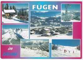Austria Postcard Fugen Wintersportort Fugen im Zillertal - $3.95