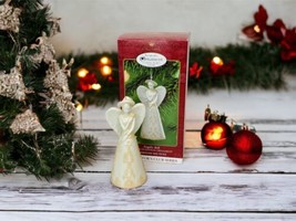 Hallmark Keepsake 2000 Angelic Bell Cherub Angel Xmas Holiday Tree Ornament New - £11.56 GBP