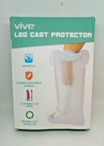 Vive Leg Cast Cover -Waterproof Cast Bag Bandage Protector for Shower, Ankle - £13.38 GBP