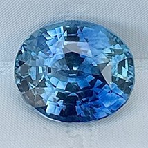 Natural Blue Sapphire 1.89 Cts Oval Cut Loose Gemstone Jewelry Gift - £547.55 GBP