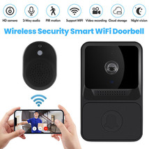 Wireless Security Smart Wifi Doorbell Intercom Video Camera Door Ring Be... - £64.65 GBP