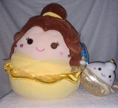 Squishmallows Disney Beauty &amp; the Beast Belle &amp; Mini Lumiere 10&quot; NWT - $30.57