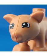 Lego Duplo Baby Pig Animal Figure Minifigure Piglet Hog Pet Barn Farm Zoo - £4.66 GBP