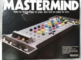 Vintage 1981 Mastermind Game  Logic Code Strategy Board Pressman 3016 Box  - £17.86 GBP