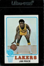 Vintage 1973 Topps Basketball Trading Card Jim Price Lakers #38 Guard - £3.24 GBP