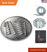 Stylish Antique Silver Bottle Holder for Belts - Hands-Free Convenience - $52.50