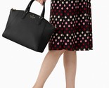 NWB Kate Spade Parker Satchel Black Leather Bag K8214 Purse $399 Retail ... - $132.65