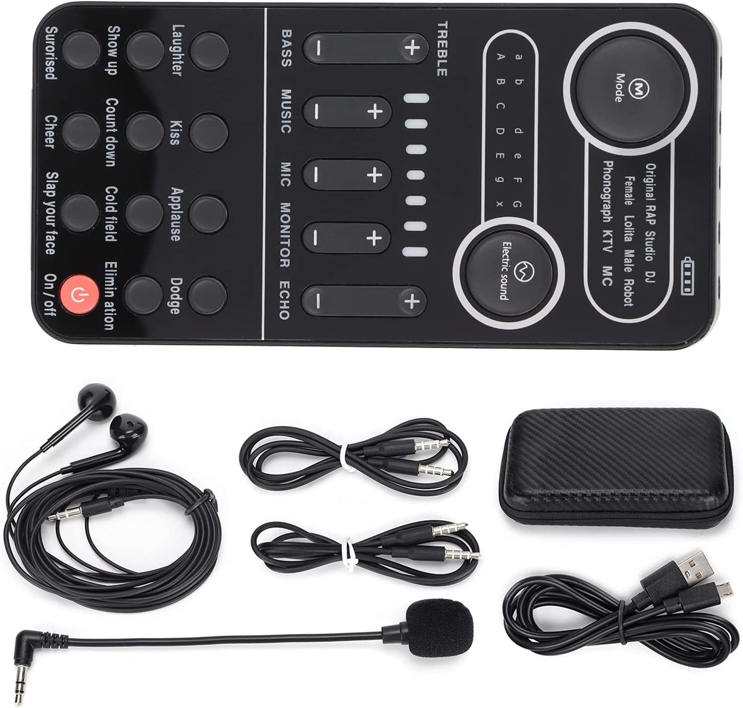 Primary image for Vocal Processor, Sound Card For Pc, Professional Intelligent Noise Reduction, K9