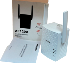 1200Mbp WiFi Range Extender Repeater Wireless Amplifier Router Signal Bo... - £7.06 GBP