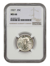 1927 25C NGC MS66 - £692.02 GBP