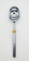 Vintage Ice Cream Scoop with Gold Trim Kitchen Tool Gadget Cutlery Stainless - £3.93 GBP
