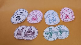 Vintage Drink Coaster Job Lot With Amish Images Set Of 12 With Six Different - £6.70 GBP